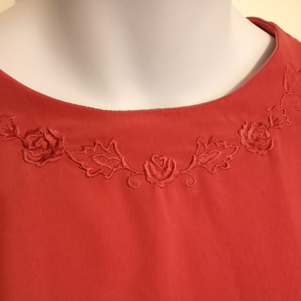 🛍️ BUNDLE ONLY 🛍️ Mauve Boxy Short Sleeve Blouse - Picture 5 of 7